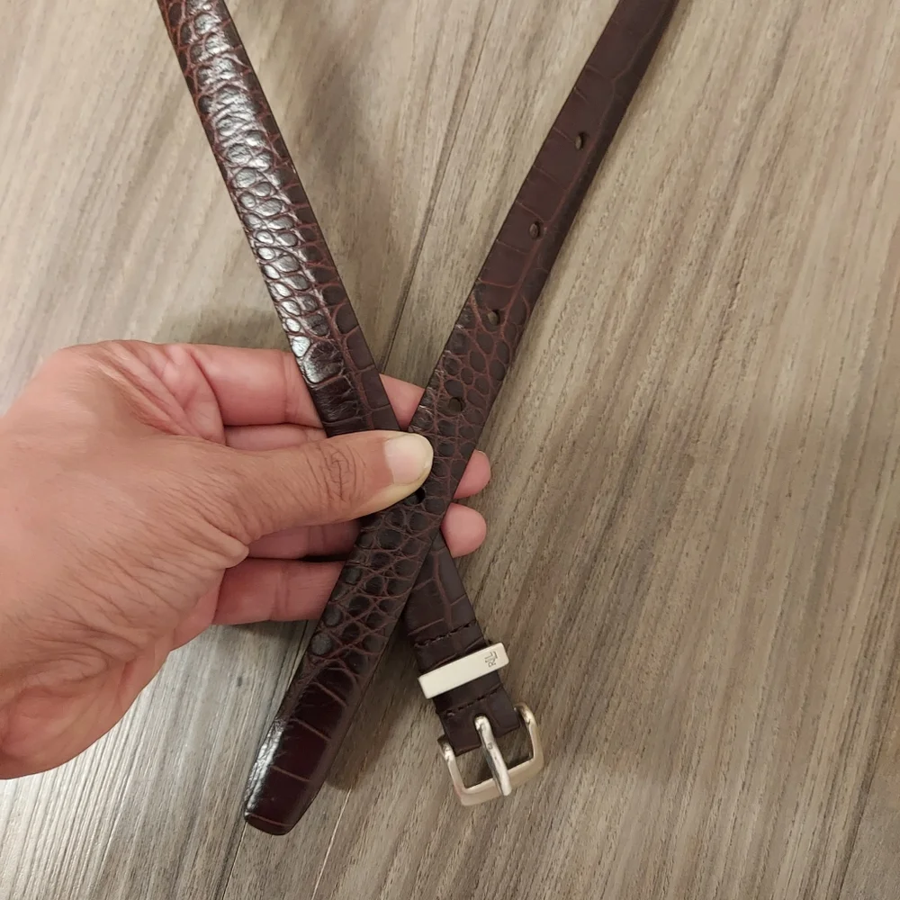 Lauren RL leather belt